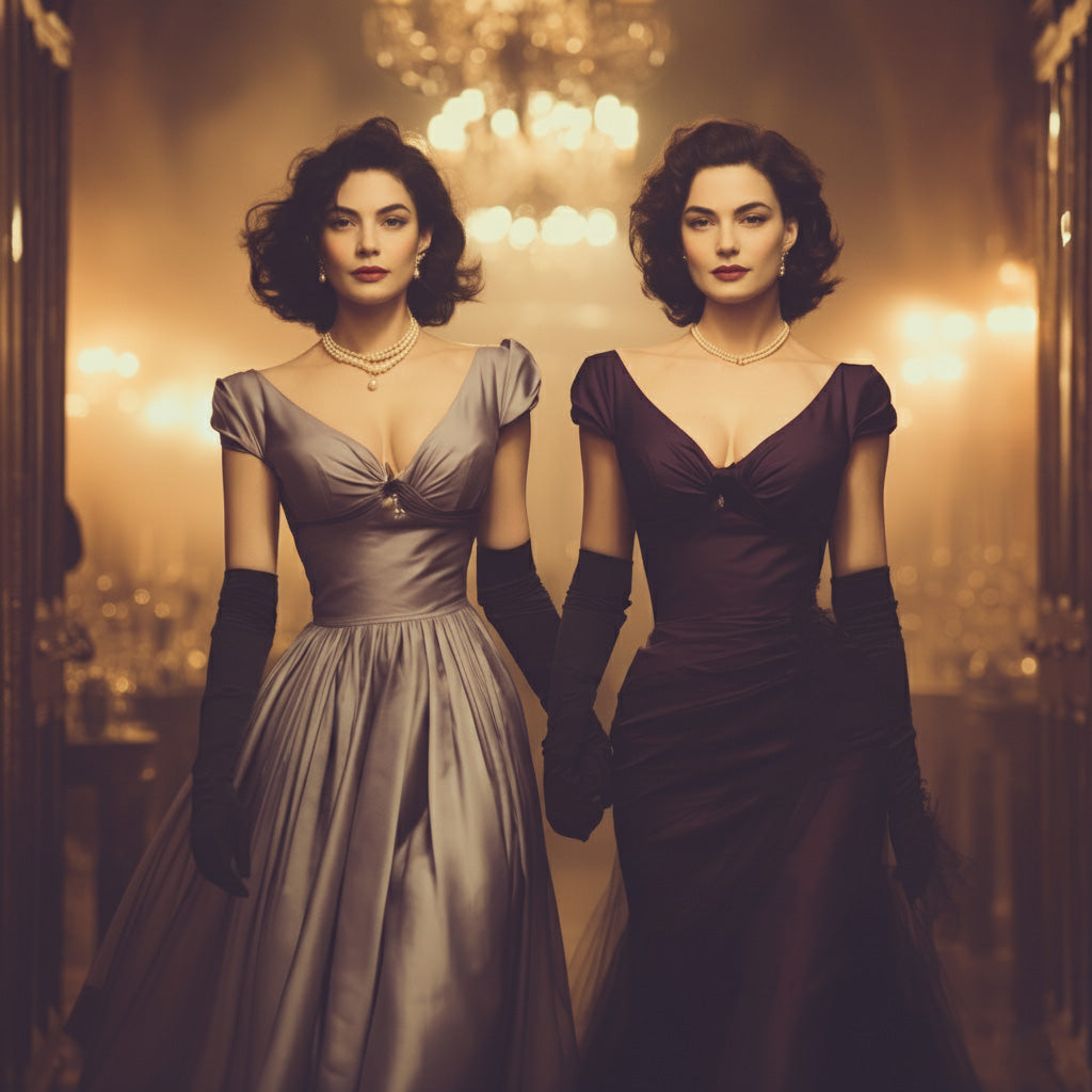 Night 6: The Mirror Sisters  |  Celeste & Solange Beaumont | "The Silver Tongues"