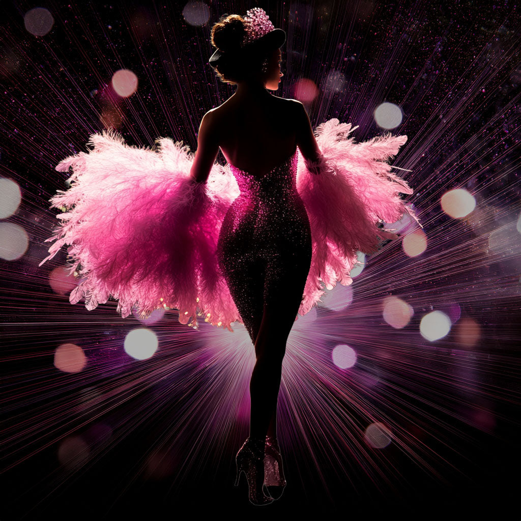 Berry Burlesque SUGARY SWEET DELIGHTFUL Sugar-Spun Cotton Candy Laced with Red Berries