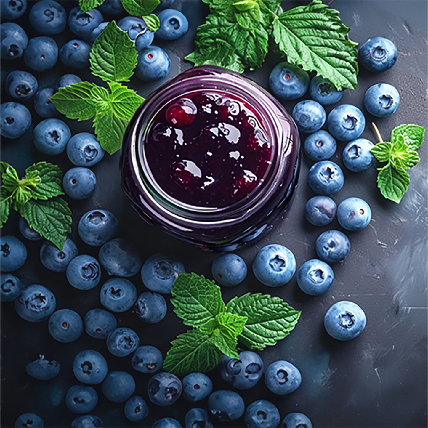 Blueberry Jam - Fresh and Sweet