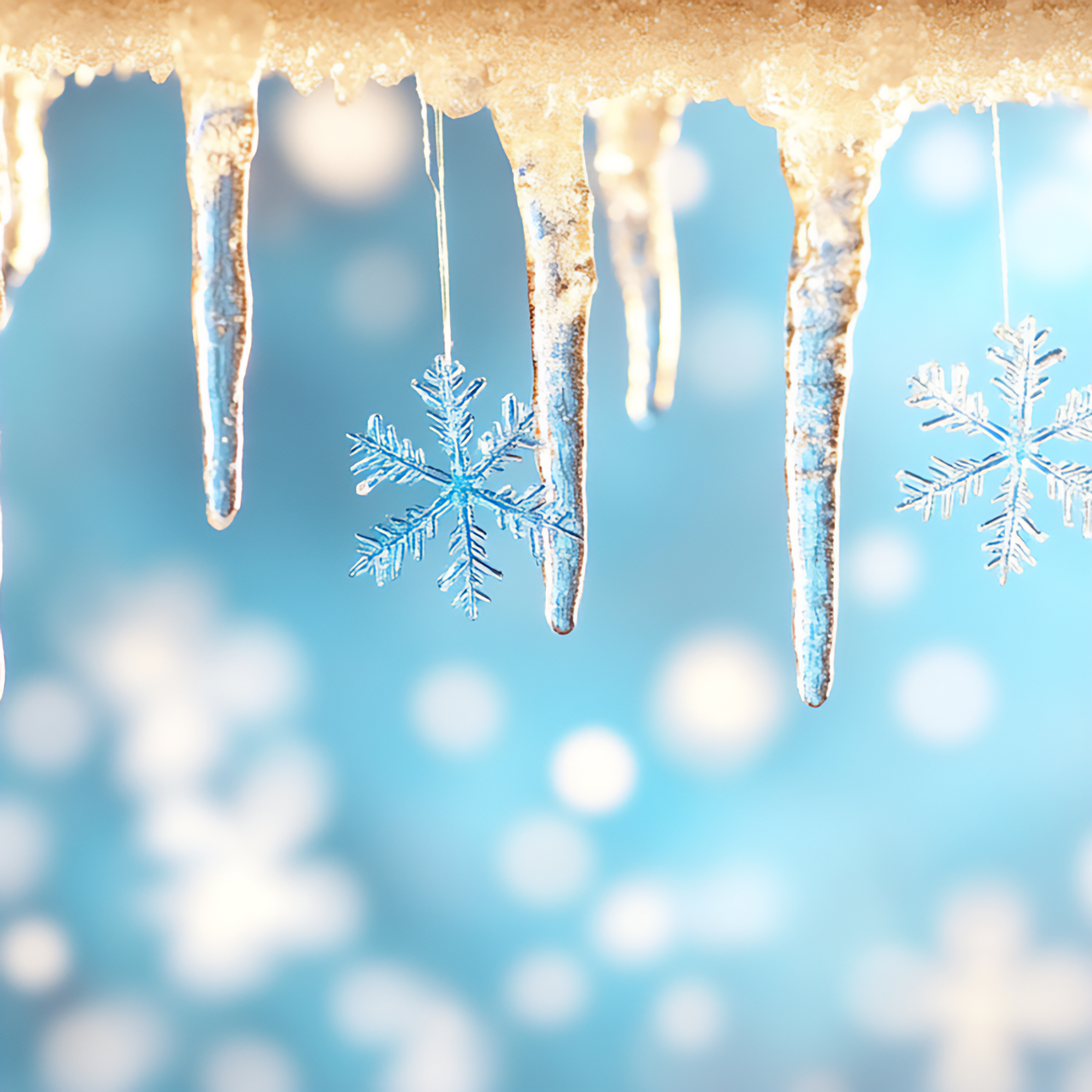 Icicles - Winter’s Radiance at Its Best