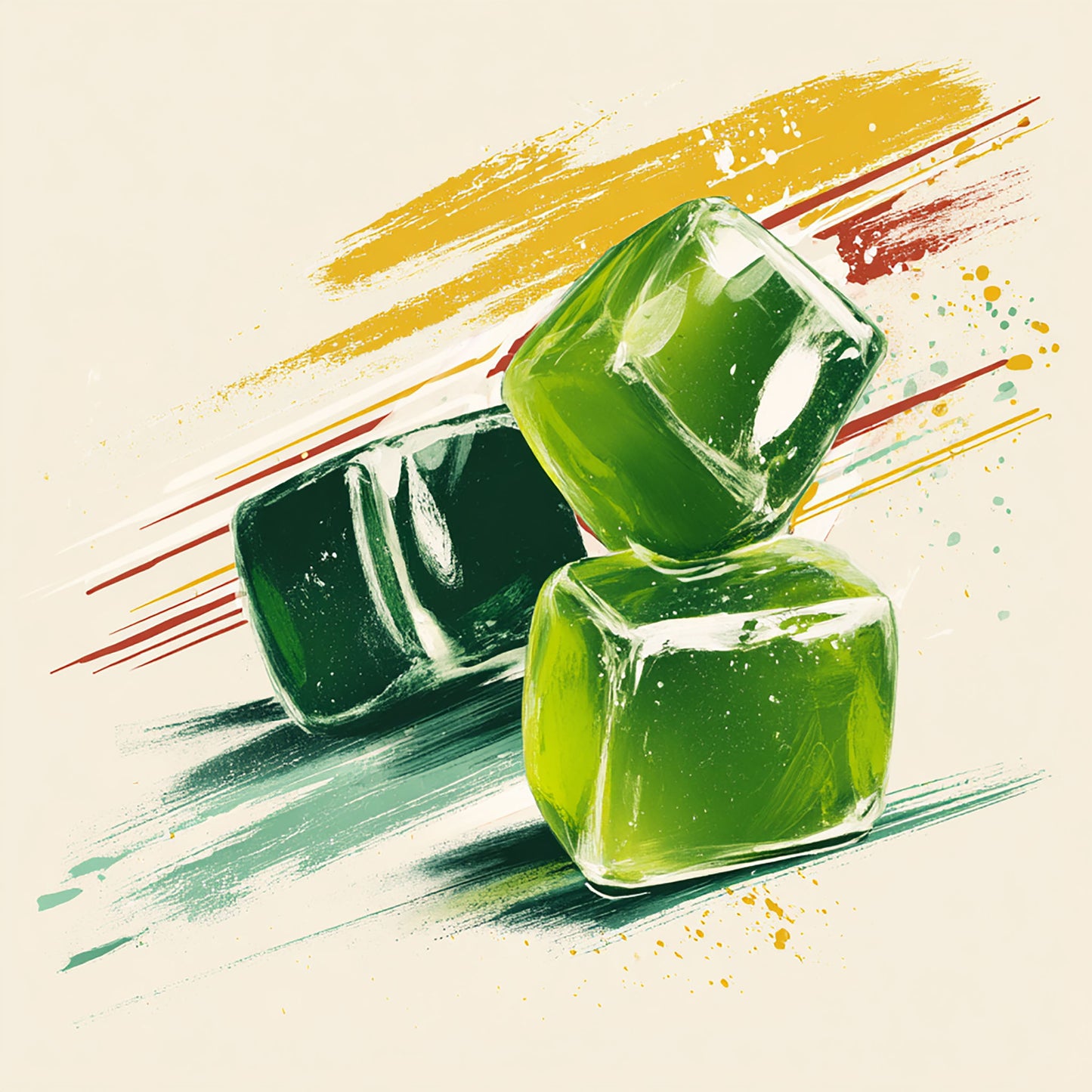 Pucker Up - Sour Candy Attitude with Serious Personality |Tart Green Apple - Sugar - Sour Candy