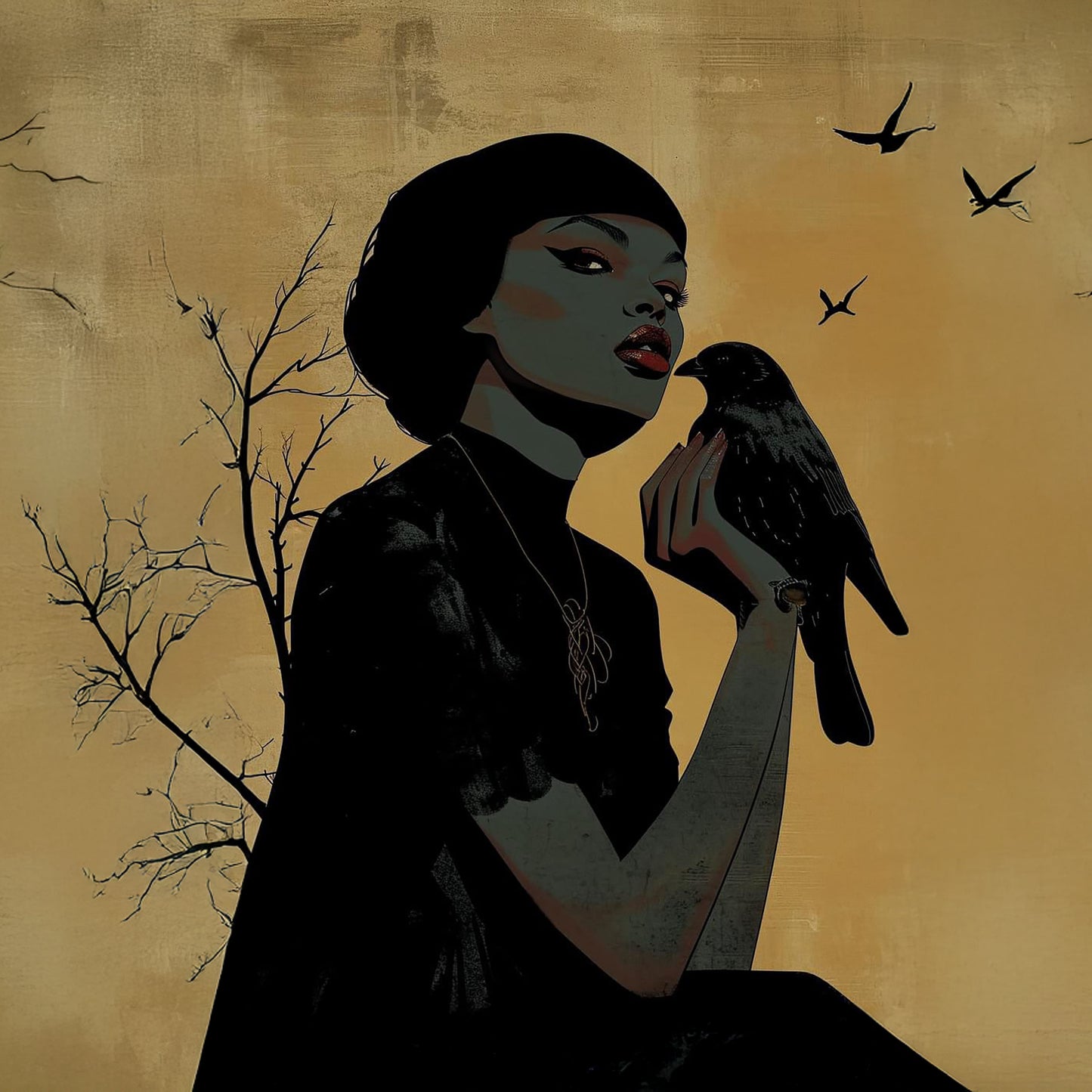 Raven - Dark, Syrupy, and Bold - Dark Honey, Incense, Spices