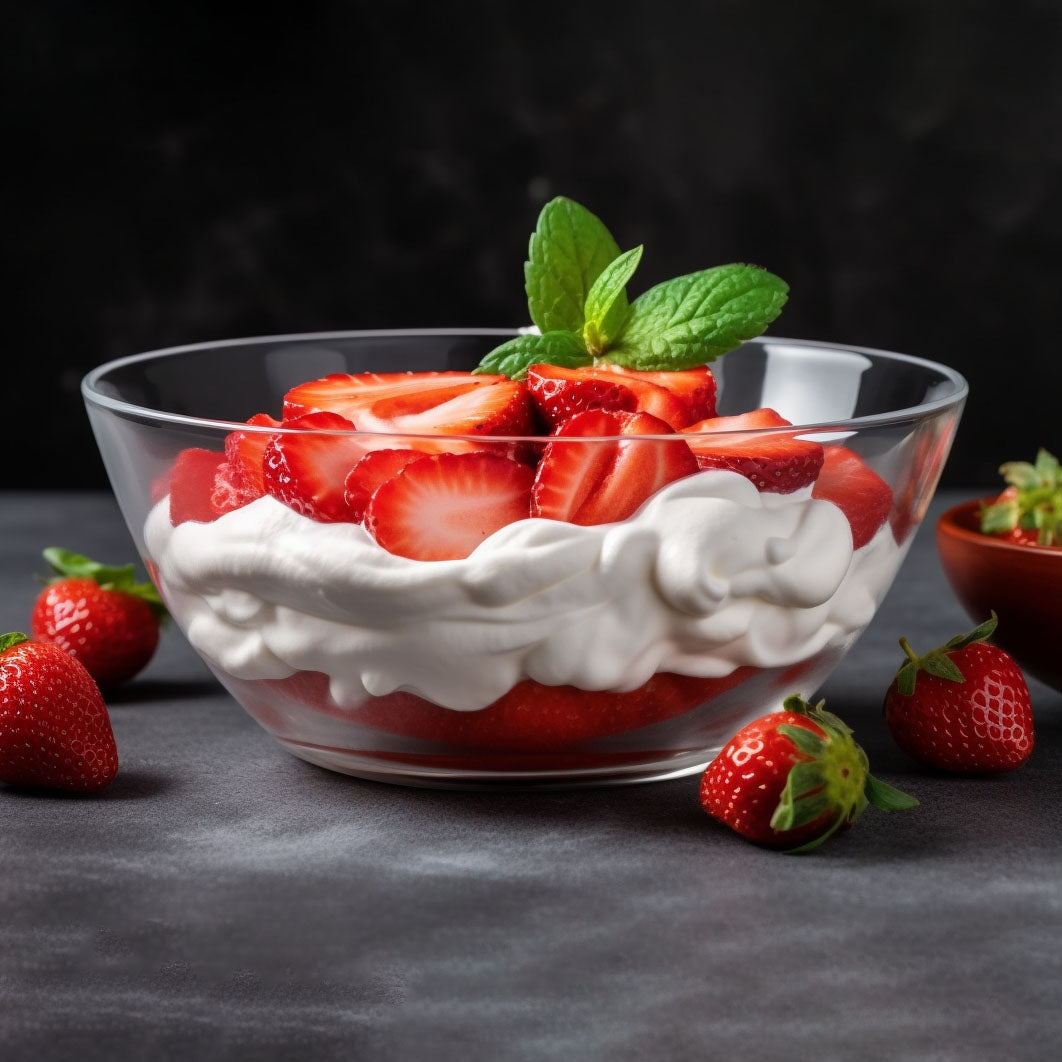 Strawberries & Whipped Cream - Yes It is Berry
