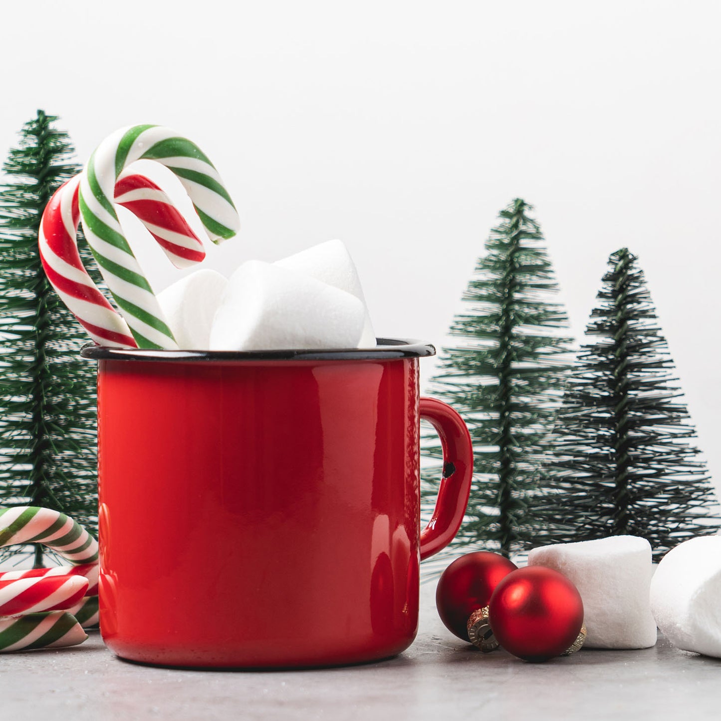 Candy Cane Cocoa - Rich Chocolate & Sweet Peppermint with Whipped Cream