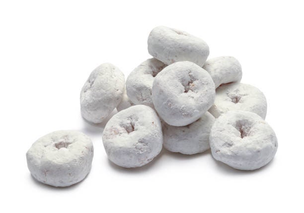 Powdered Donut - Fluffy and Scrumptious