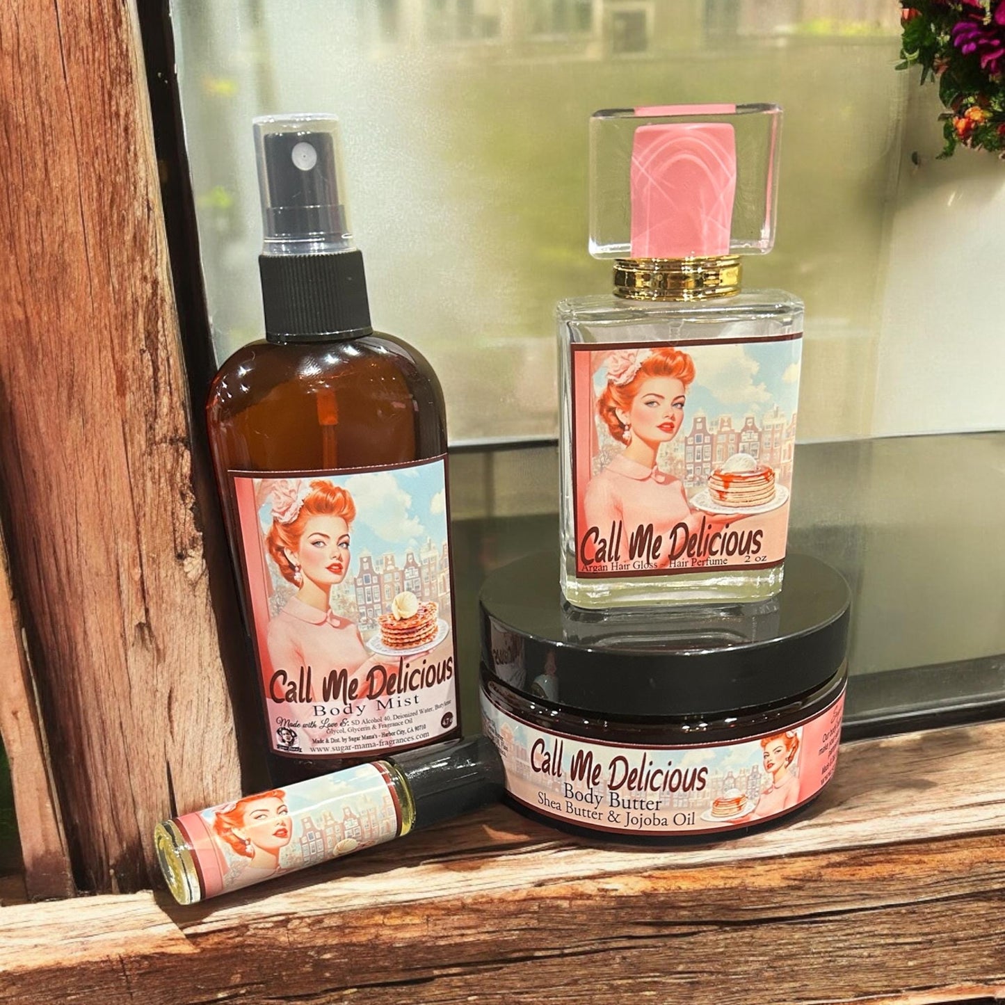 Call Me Delicious - Freshly Baked Dutch Waffles Drenched in Vanilla & Caramel - Body Cream, Hair Mist, Gourmand, Perfume, Fragrance