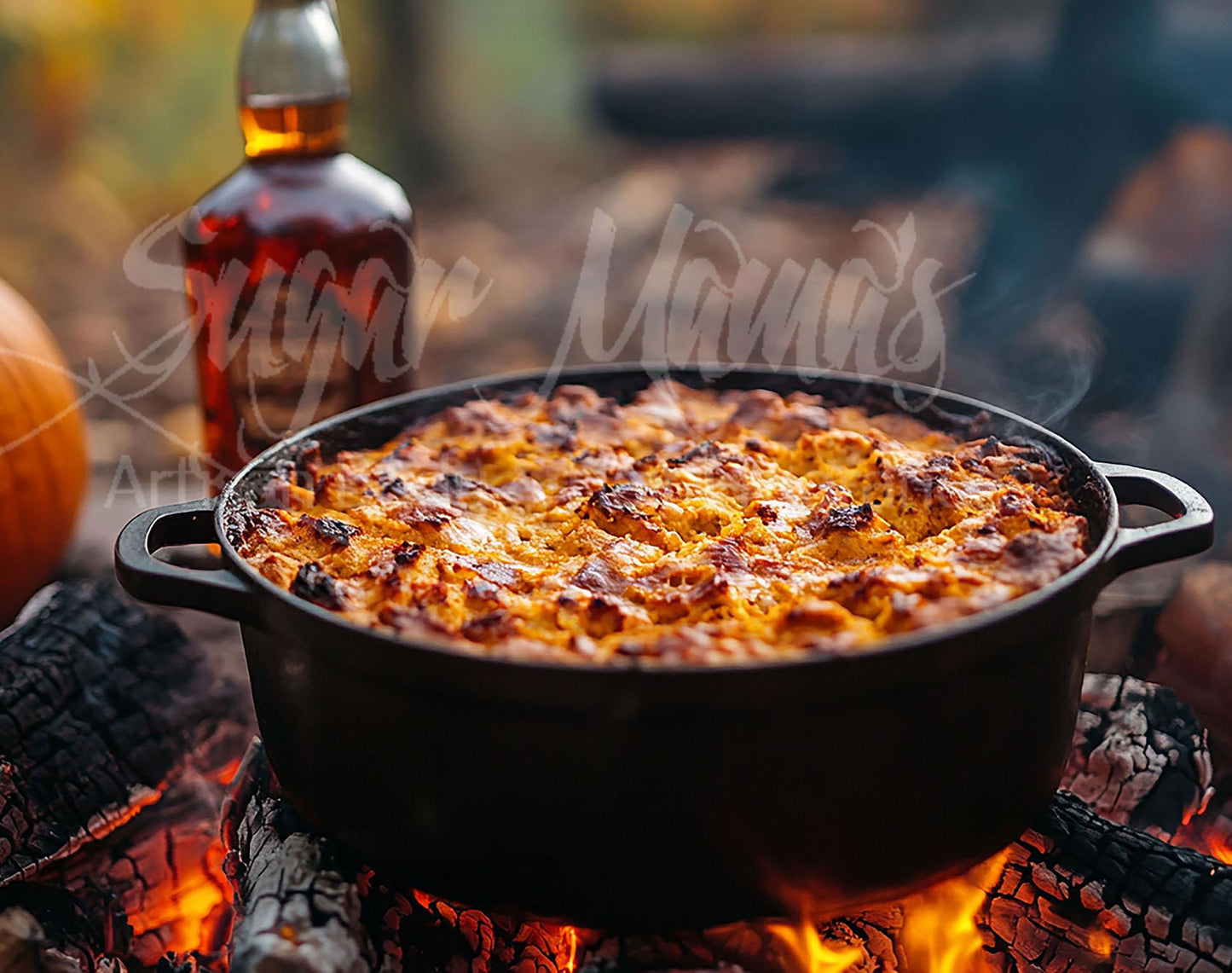 Bourbon Pumpkin Bread Pudding - 2024 Glam Camping Fragrance Collection