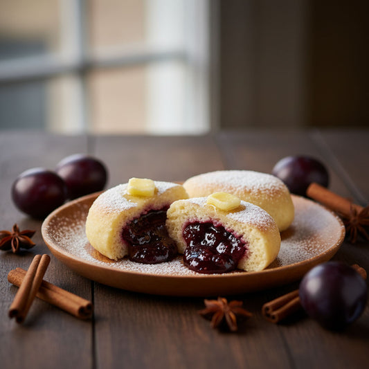 Bohemian Plum Dumplings - Gourmand Fragrance | Stewed Plum • Buttery Dough • Spices