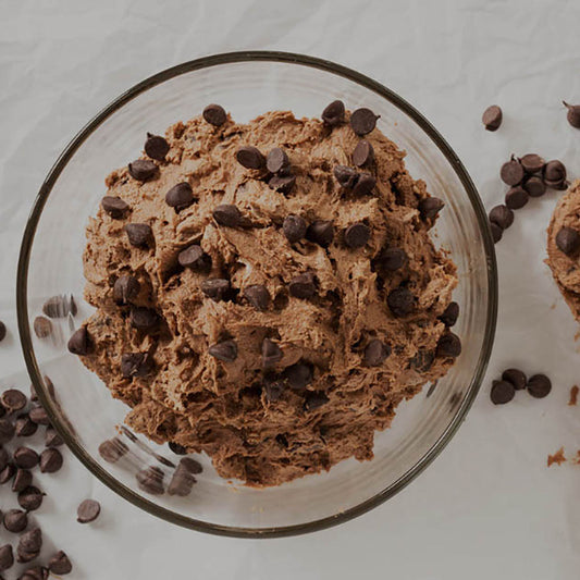 Chocolate Chip Cookie Dough  - A sweet, rich, decadent delight!