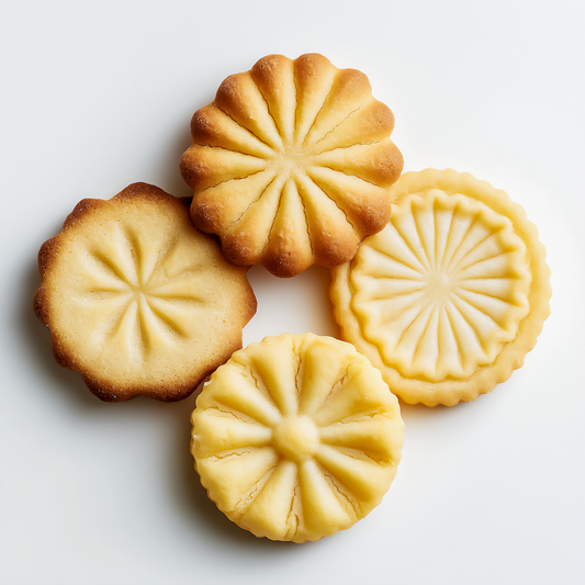 Danish Butter Cookies - Melt-in-your-mouth buttery, sweet and delicious