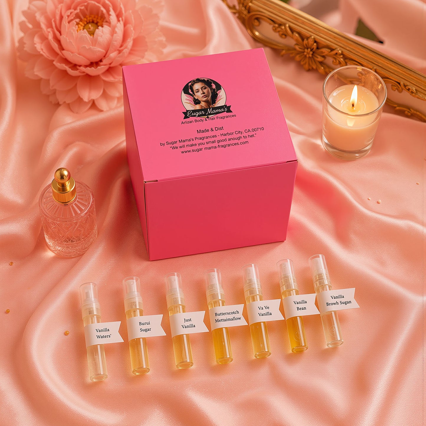 Fragrance Oil Sample Set of Seven