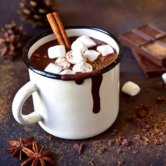Hot Chocolate - Rich Cocoa, Marshmallows, and Sweet Vanilla - A Cozy Winter Treat