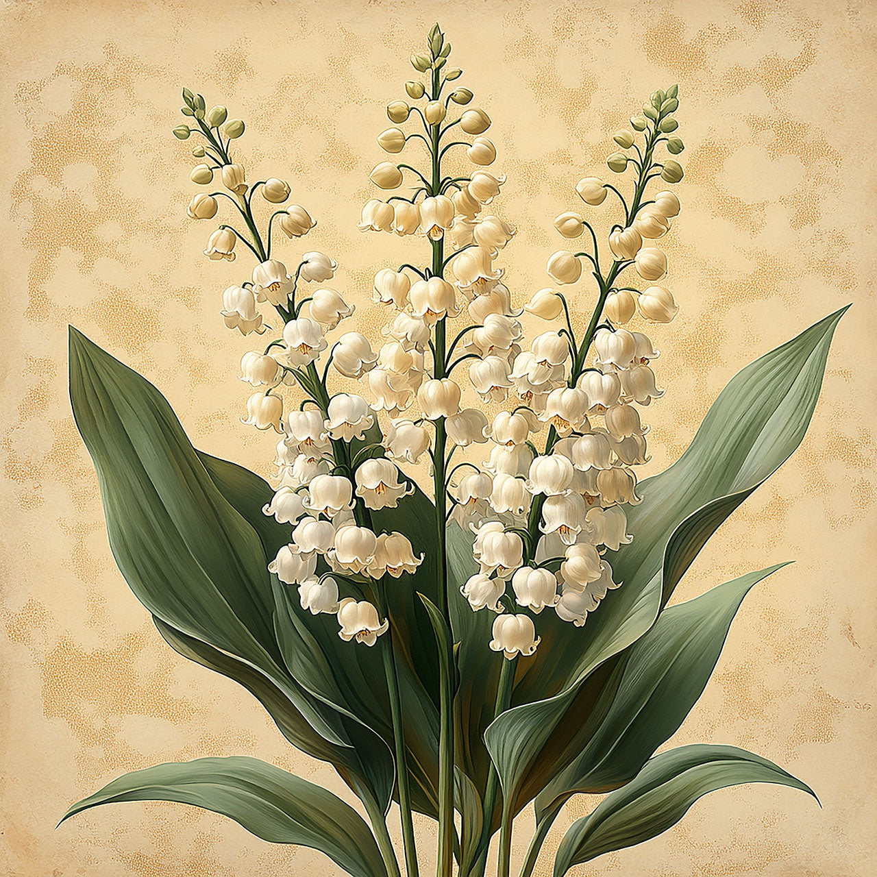 Lily of the Valley - Sassy Modern Floral