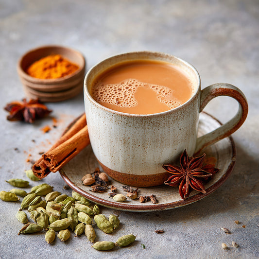 Masala Chai - Black Tea, Indian Spices & Oat Milk - Steeped in Tradition