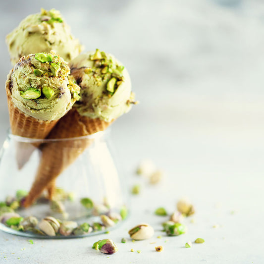 Pistachio Ice Cream - Nutty, Creamy and Smooth - An Indulgent Sensory Experience