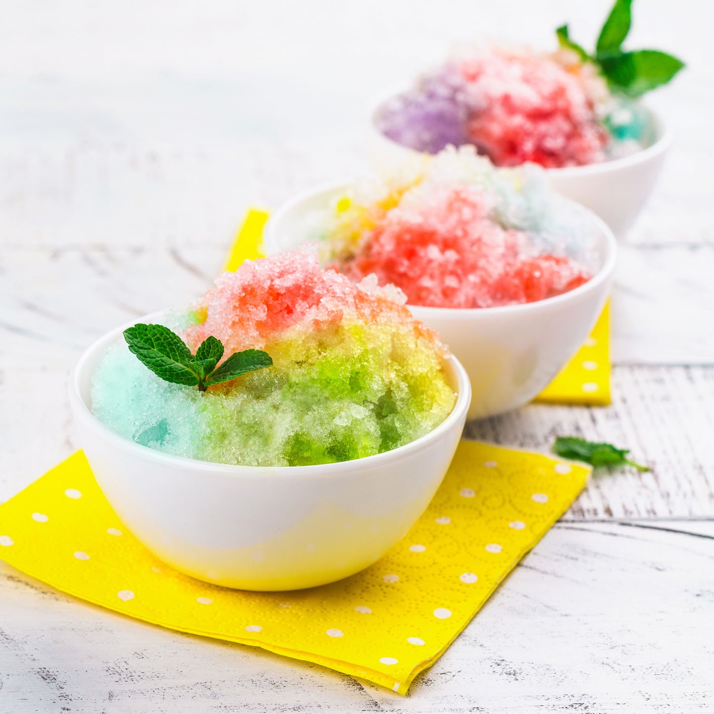 Rainbow Ice Cone  - Fruity and Fun