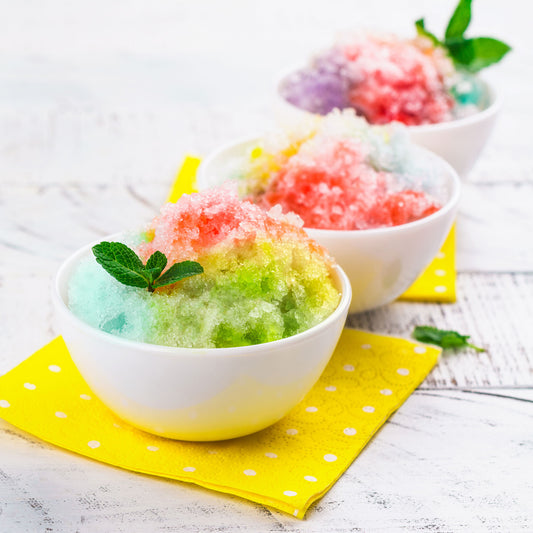 Rainbow Ice Cone  - Fruity and Fun