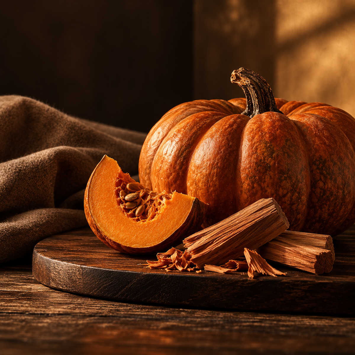 Sandalwood & Pumpkin - Cinnamon Scent for Men