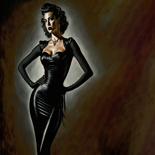 Vintage Vixen -  Seductive, Adventurous & A little dangerous | Sweet Musk  • Aged Black Leather • Vanilla