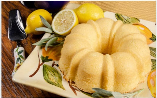 Lemon Pound Cake - Tangy citrus and sweet, buttery richness.