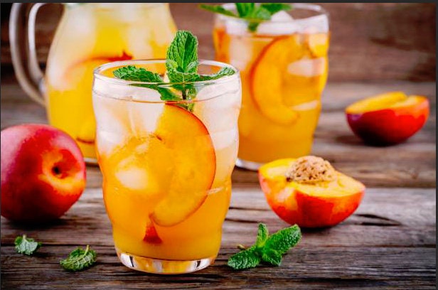 Peach Sweet Tea - Reminiscent of the South and Sultry Spring Nights - Sweet Georgia peaches blended with sweet black tea