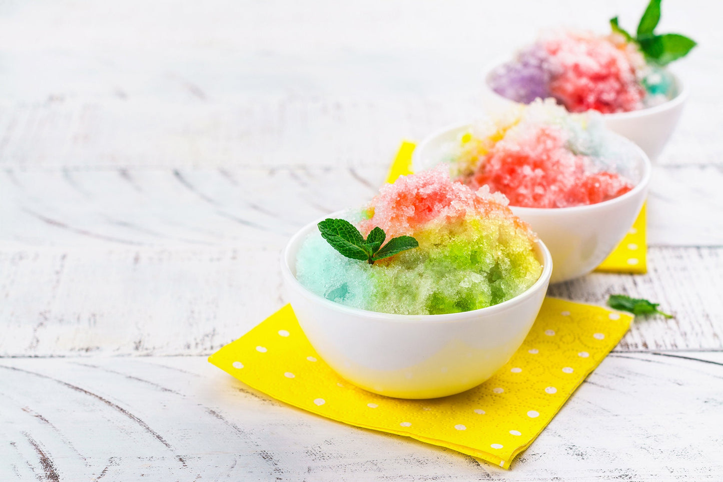 Rainbow Ice Cone  - Fruity and Fun