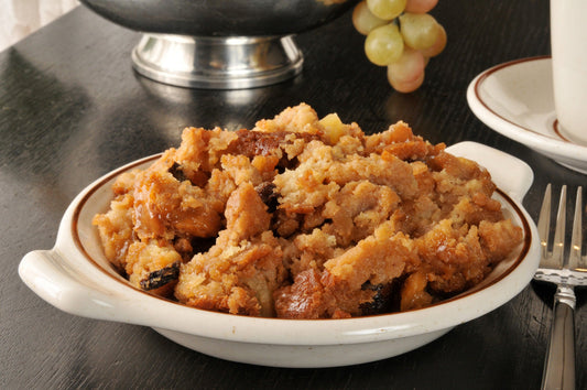 Butterscotch Bread Pudding - Lovely bread pudding drenched in butterscotch