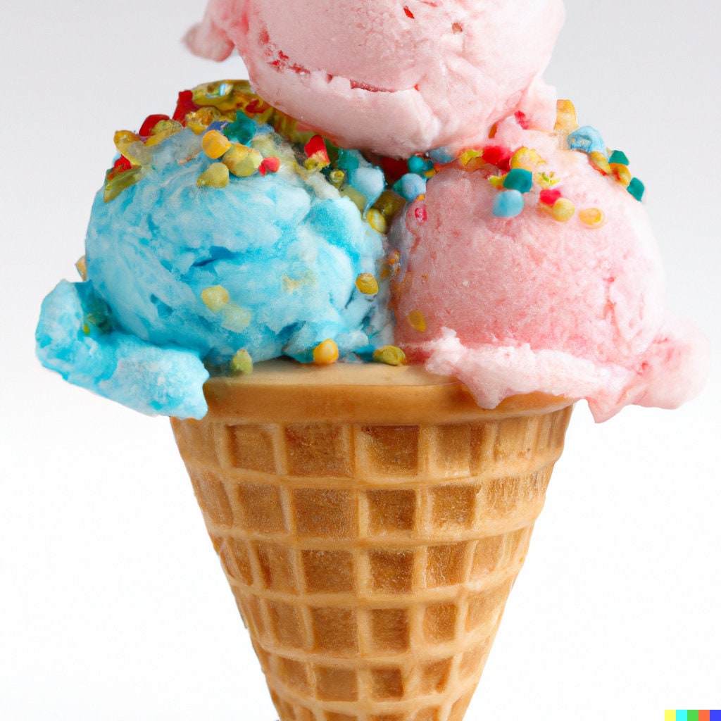 Bubble Gum Ice Cream - Fun and Flavorful