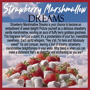 Strawberry Marshmallow Dreams - Fluffy Berry Goddess Goodness