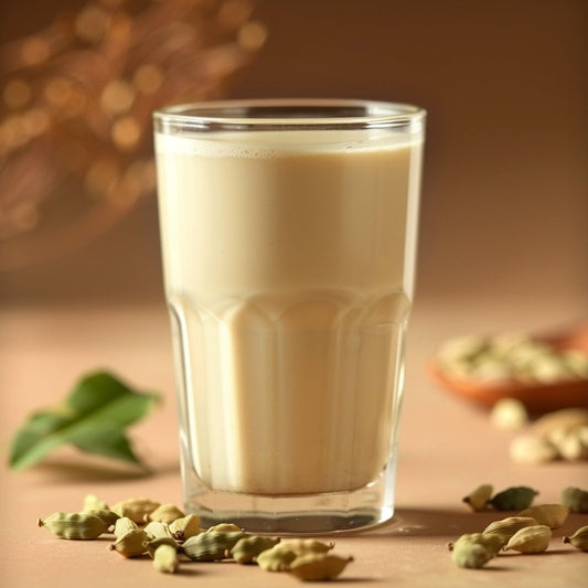 Creamy Cardamom Milk - Milky, Creamy & a Hint of Cardamon Spice