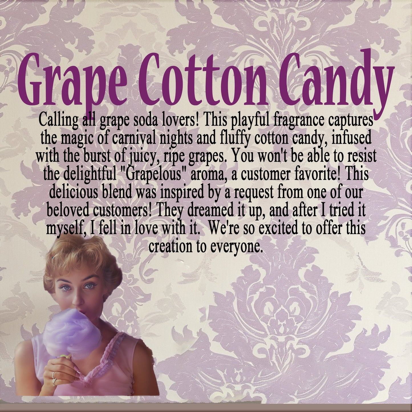 Grape Cotton Candy - Grapelous