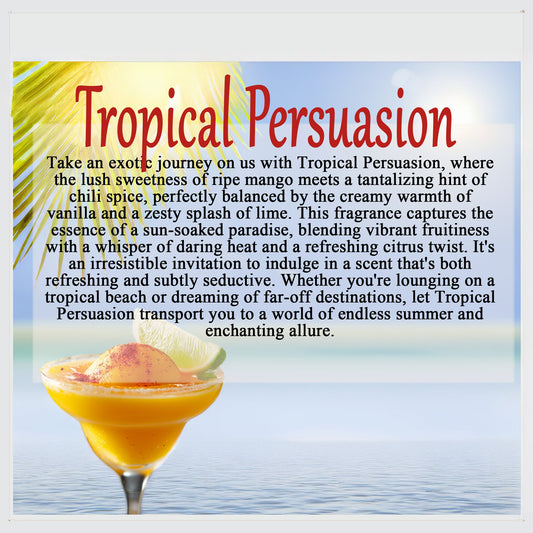 Tropical Persuasion - Mango Chamoy - Really Sweet, a Bit Spicy & Just the Right Amount of Tangy