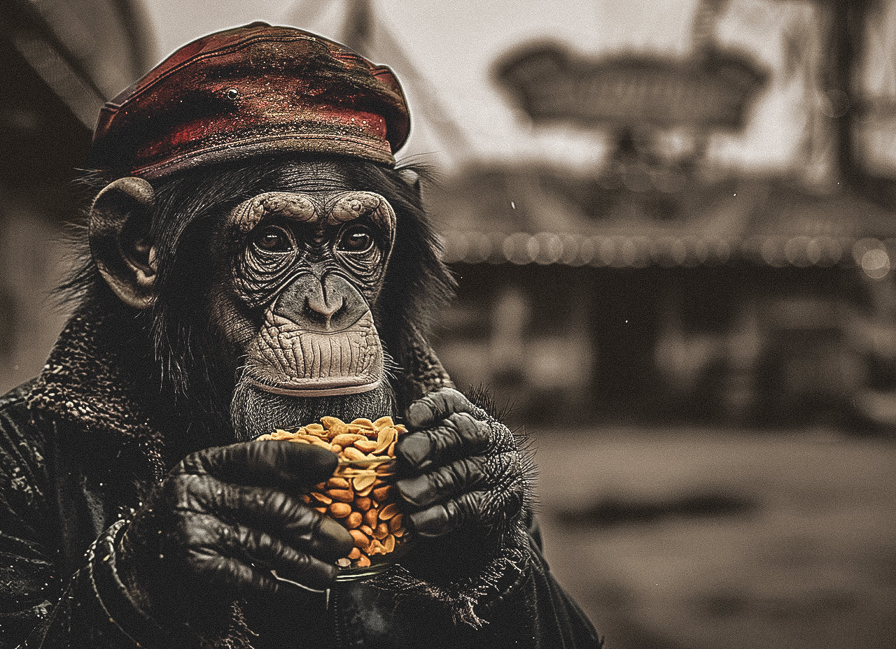 Meet Ethan the Monkey - Peanut Musk with a hint of Honey