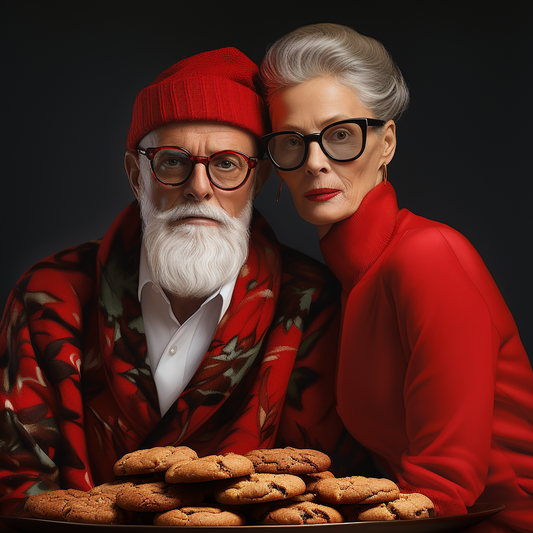 Mrs. Mary E. Claus - A Just a Really Good Christmas Cookie with a Hint of Pine